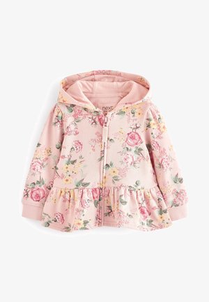 HOODED ZIP THROUGH STANDARD - Sweat à capuche zippé - pink