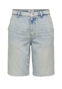 ONLRUTH LONG - Lühikesed teksad - medium blue denim