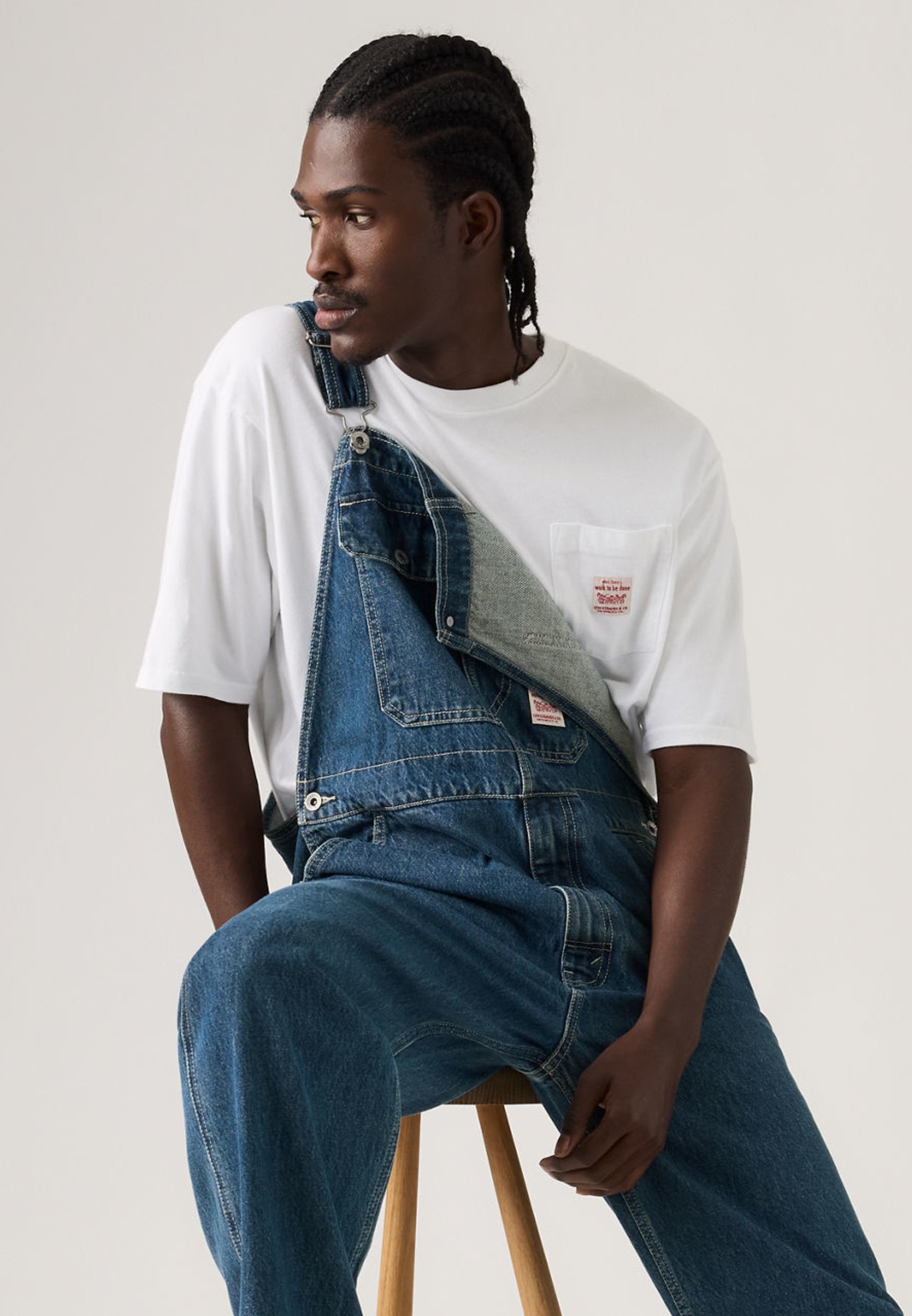 Levi's® Workwear LOOSE OVERALLS - Denim Overall - get involved
