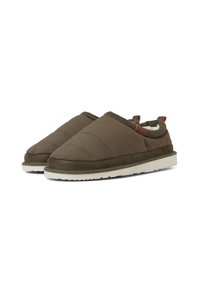 Jack & Jones JFWPUFF - Šlepetės - dark olive