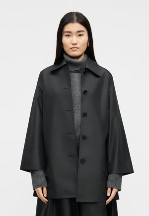 SHORT RAIN - Rövid kabát - black