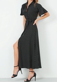 LELA Blusenkleid - black