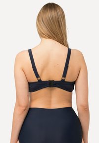 Ulla Popken TWIST - Horní díl bikin - navy blue