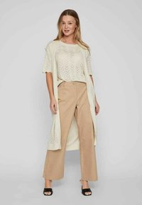 VILA VISHELLEY  S/L NOOS - Cardigan - birch