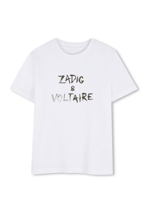 Zadig & Voltaire SHORT SLEEVES TEE-SHIRT UNISEX - T-Shirt print - white