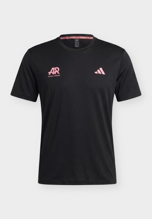 adidas Performance, ADI365 AR TEE M - Print T-shirt - black   pure turbo