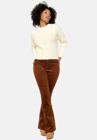 LolaLiza FLARED - Kelnės - light camel