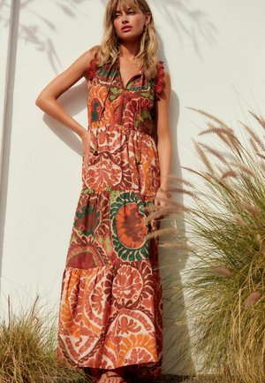 Next TIERED SUMMER - REGULAR FIT - Vestito lungo - red