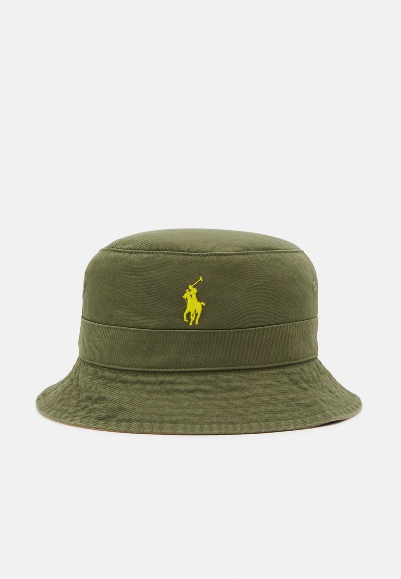 Polo Ralph Lauren COTTON BUCKET HAT Cappello dark sage/oliva