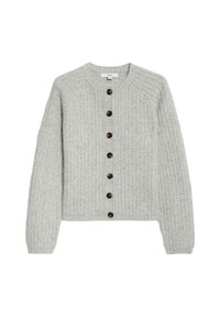 CREW NECK - Cardigan - light grey