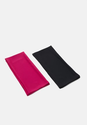 2 PACK - Hodetørkle - black/pink
