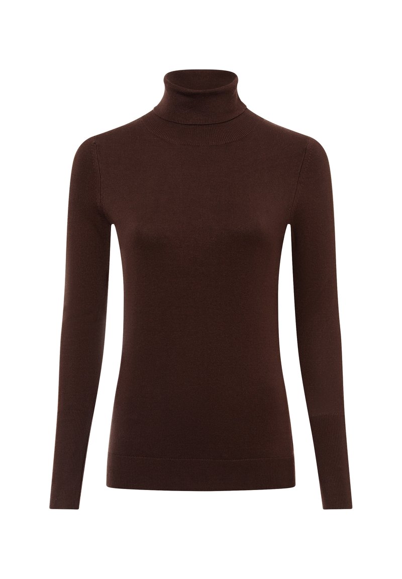 Marie Lund Strickpullover - schoko