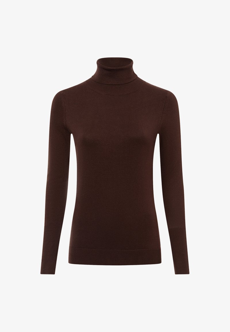 Marie Lund Strickpullover - schoko