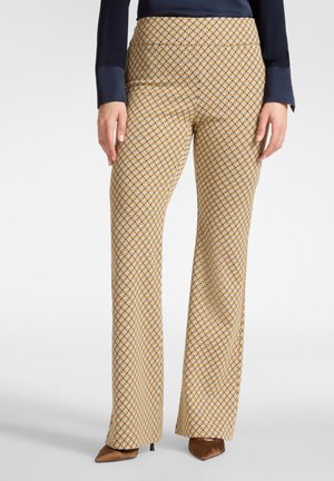 IN JACQUARD STRETCH - Pantalon classique - beige