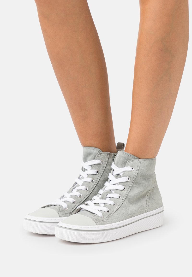 Gabor High-top trainers - pino/dark grey - Zalando.ie