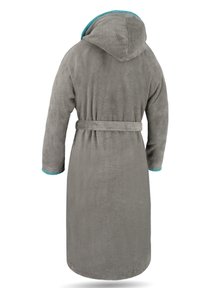 Normani WELLNESS - Bademantel - grau petrol