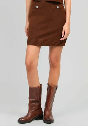 NAMINI - Minijupe - marron