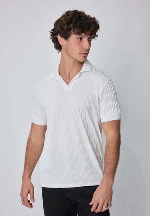 FRILIVIN, POLO UNI MANCHE COURT - Polo - blanc