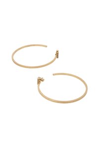 AllSaints PAVE BAR HOOP  - Earrings - gold coloured
