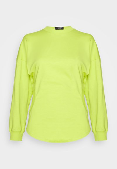 A.W.A.K.E. MODE LONG SLEEVE TOP WITH CUT-OUT DETAIL - Top s dlouhým rukávem - acidlime
