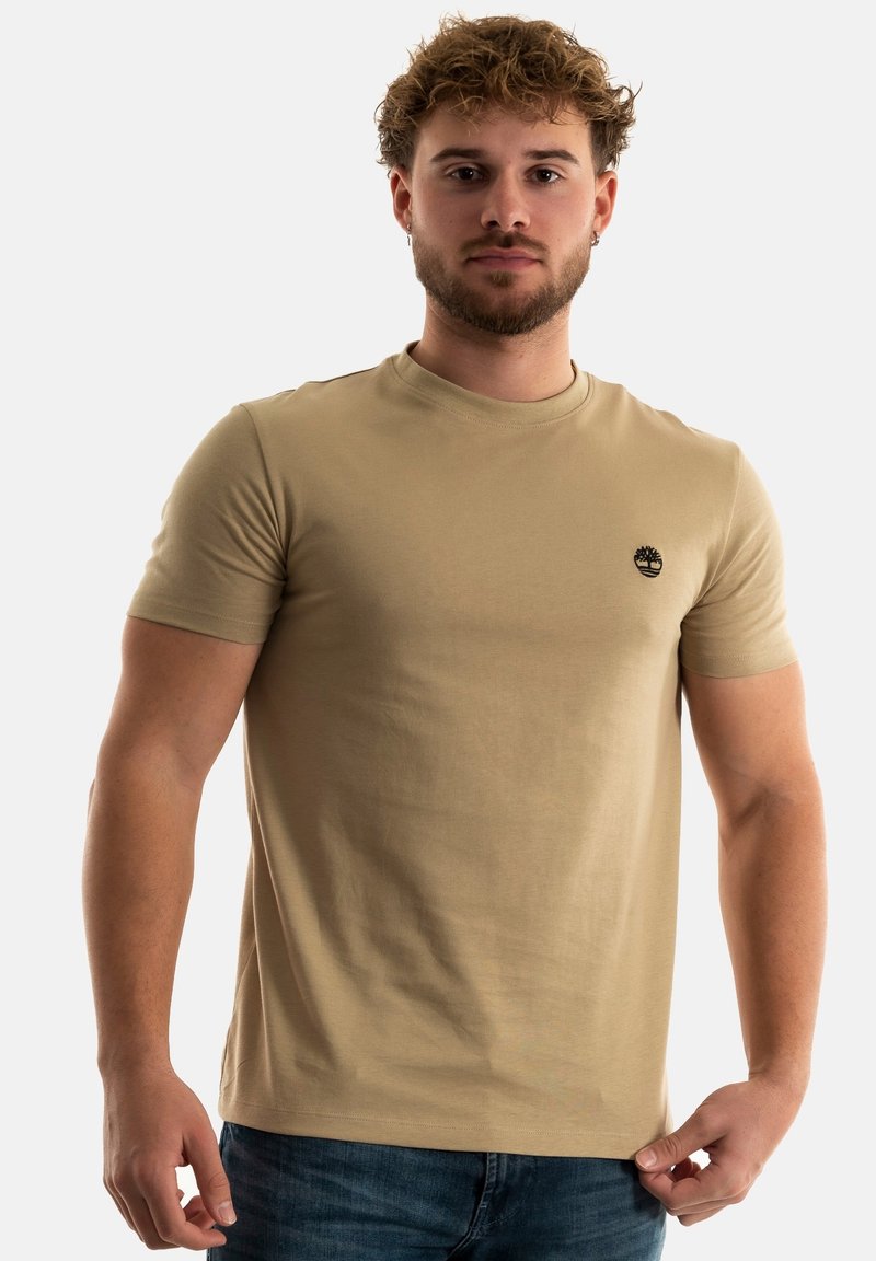Timberland T-shirt basic beige Timberland T-shirt basic beige