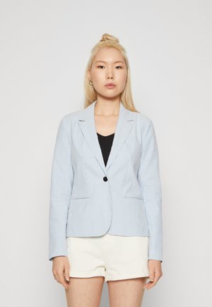 ONLY ONLATLAS FIT STRIPE - Blazer - cloud dancer/blissfull blue