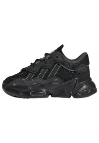 adidas ozweego black solar green
