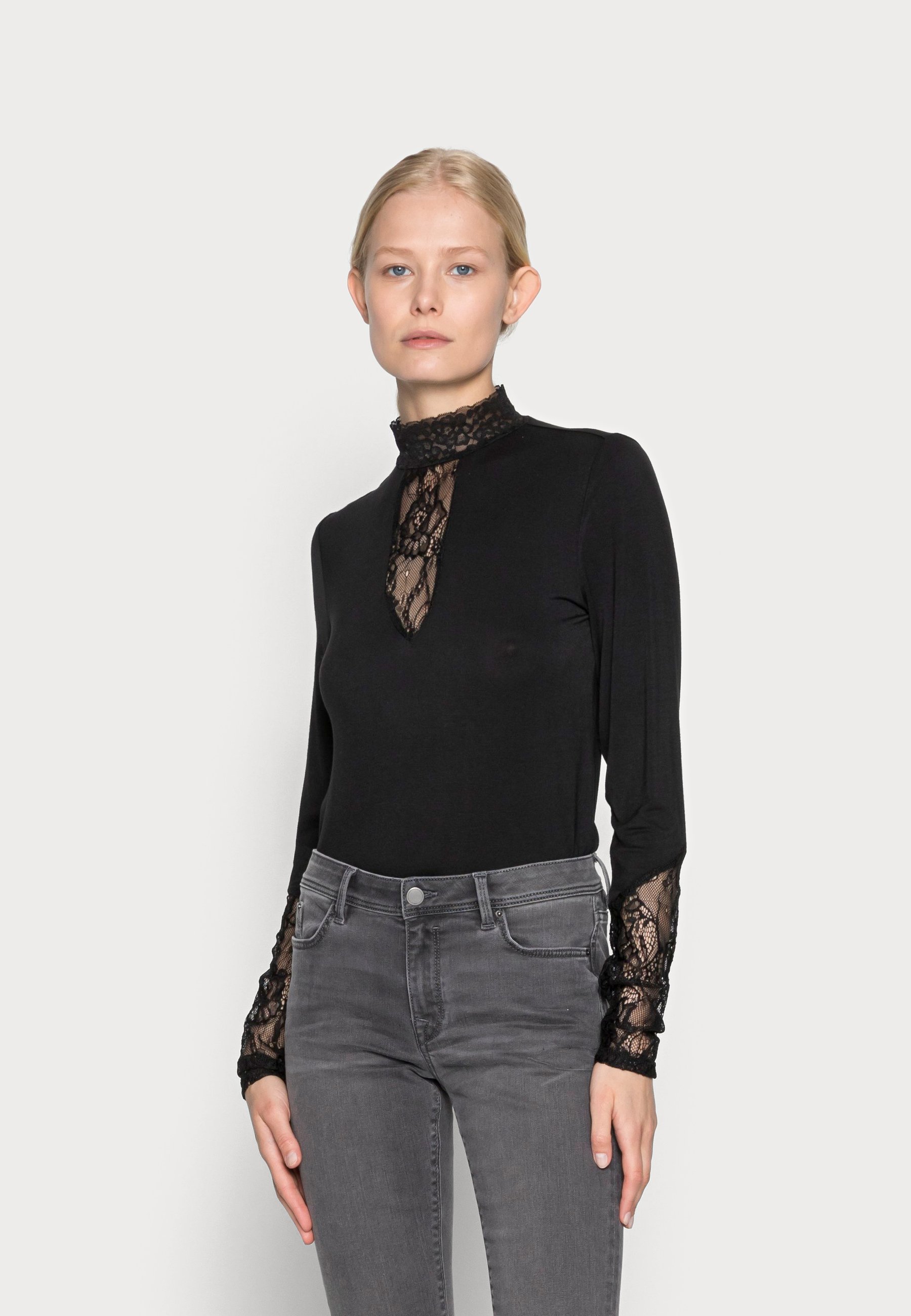 Culture BLOUSE - Longsleeve - black/zwart - Zalando.nl