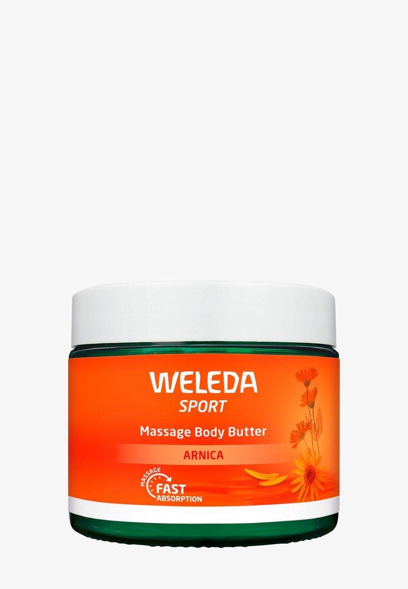 Weleda - ARNIKA MASSAGE BODY BUTTER - Beurre corporel, Agrandir