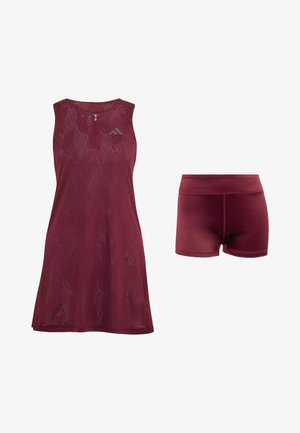 adidas Performance, DRESS PRO SET - Αθλητικό φόρεμα - maroon