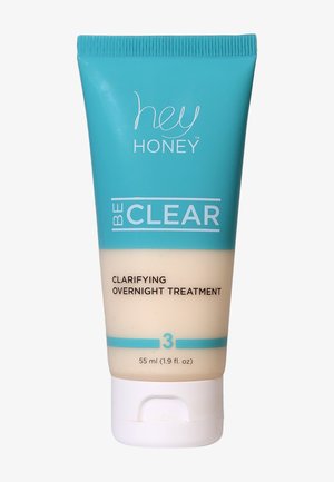 Hey Honey Skincare BE CLEAR CLARIFYING OVERNIGHT TREATMENT - Pielęgnacja na noc - -