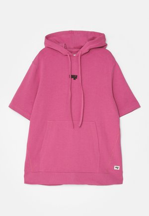 HALF SLEEVE LOGO UNISEX - Sweat à capuche - pink