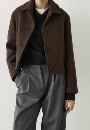 Veste mi-saison - dark brown