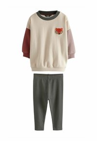 Next COLOURBLOCK SET - Leggings - Pantaloni - stone fox
