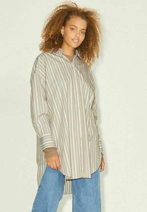 JJXX JXLACY OVERSIZED POPLIN - Blusa - fog