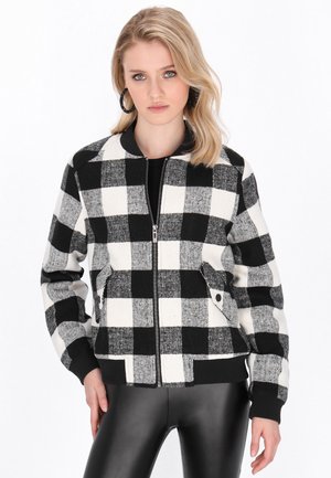 Giubbotto Bomber - offwhite black