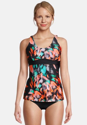 SET - Swimsuit - schwarz bunt