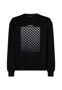 KARL LAGERFELD RELAXED MONOGRAM DEGRAD� - Melegítőfelső - black