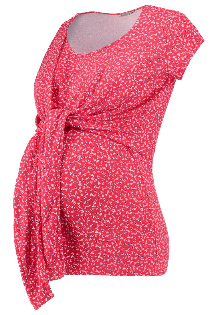 JoJo Maman Bébé T-shirt print rood