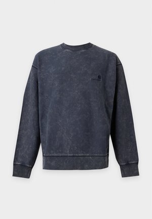 Carhartt WIP, LAMBERT - Φούτερ - dark navy moon wash
