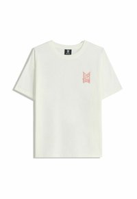 TINY TAN SHORT SLEEVE  - T-shirt con stampa - white