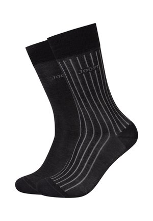 ESSENTIALS MERC STRIPE 2ER PACK - Sokken - black