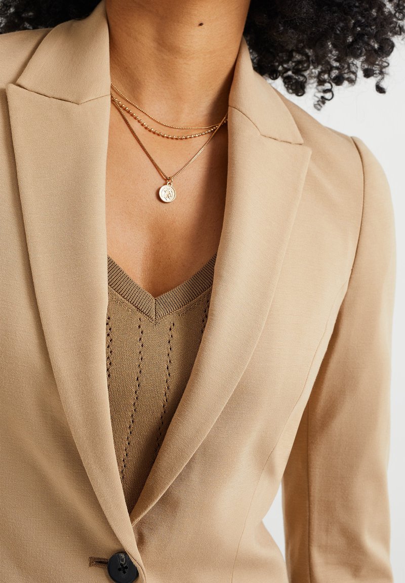 Damen Leichte Jacken | WE Fashion Blazer beige - SC07727 Damen Leichte Jacken | WE Fashion Blazer beige - SC07727