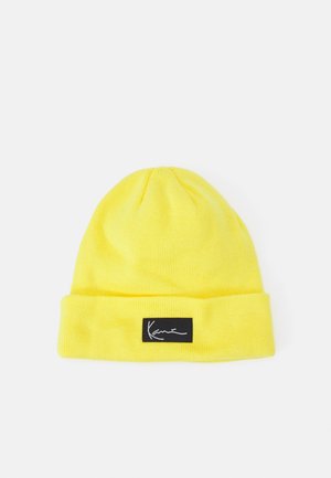 SIGNATURE BEANIE UNISEX - Beanie - yellow