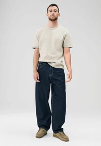Next T-SHIRT. - T-shirt basic - putty contrast stitch