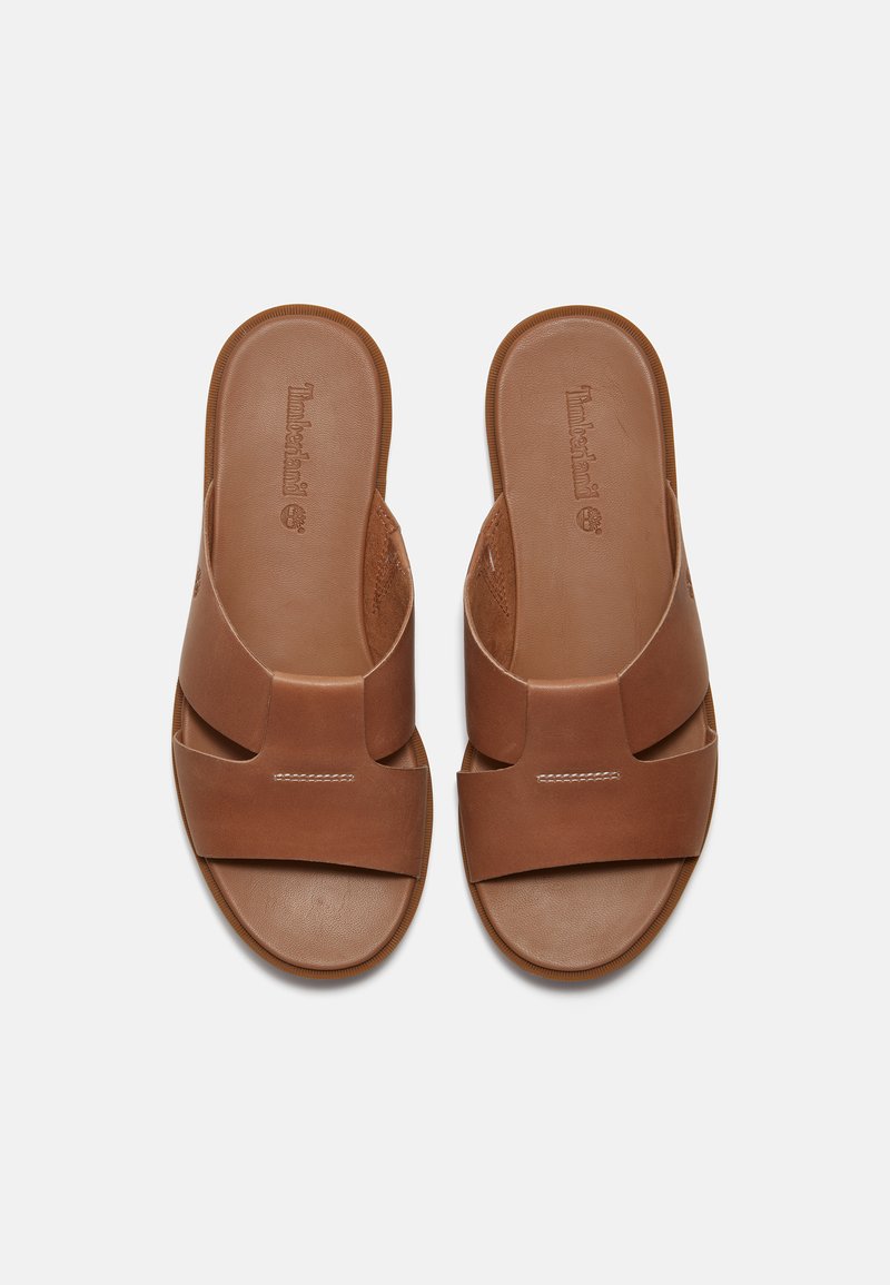 Timberland SLIDE - Pantofle - medium brown