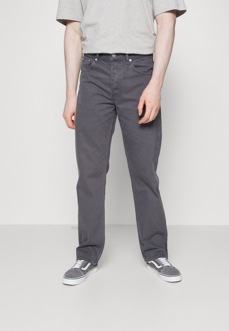 Dr.Denim DASH - Calças de ganga de perna direita - washed graphite