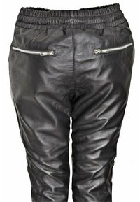 Be Noble MILLA - Lederhose - schwarz
