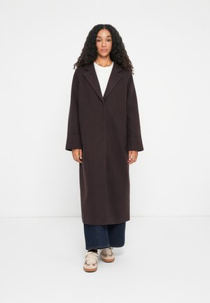 NMCADDY LONG  - Manteau classique - chocolate plum