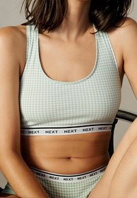 Next DAISY THREE PACK - Bustier - gingham print mauve white